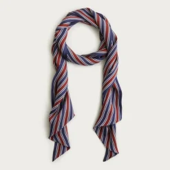 Printed silk scarf