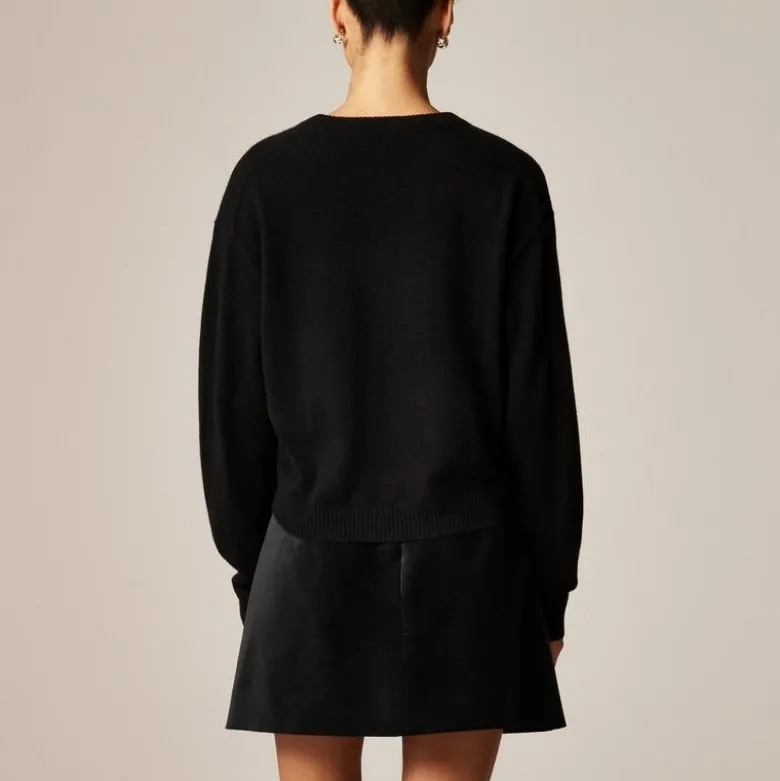 Radio City Music Hall X J.Crew Perfect cashmere crewneck sweater