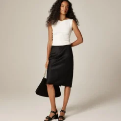 Refined rib shell tank top