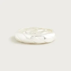 Ridged cuff bracelet