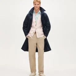 Rivington car coat in water-resistant cotton twill