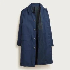 Rivington car coat in water-resistant cotton twill