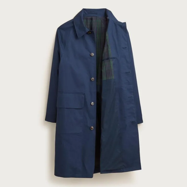 Rivington car coat in water-resistant cotton twill