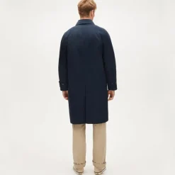 Rivington car coat in water-resistant cotton twill