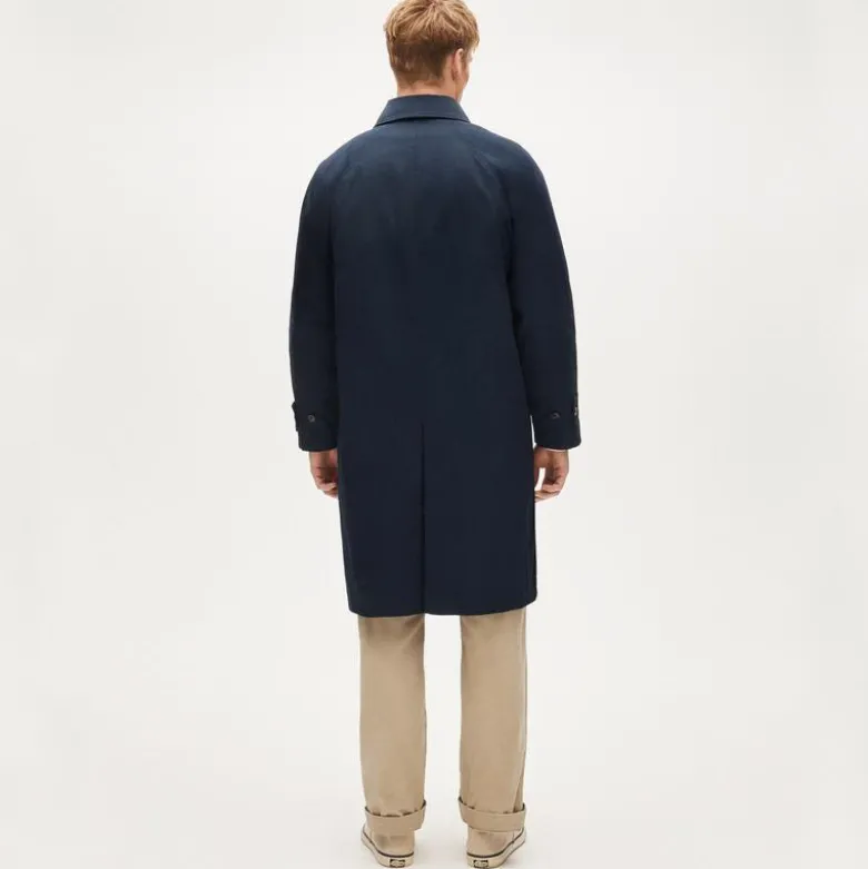 Rivington car coat in water-resistant cotton twill