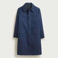 Rivington car coat in water-resistant cotton twill