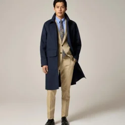 Rivington car coat in water-resistant cotton twill