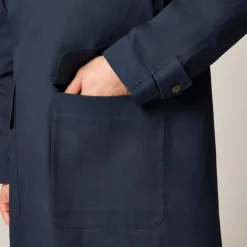 Rivington car coat in water-resistant cotton twill