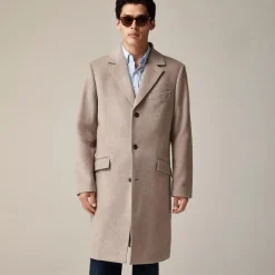 Rivington topcoat in Italian wool blend