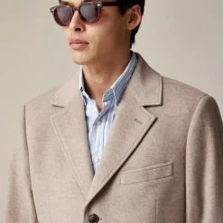 Rivington topcoat in Italian wool blend