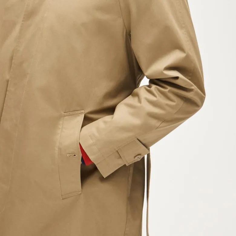 Rivington trench coat in water-resistant cotton