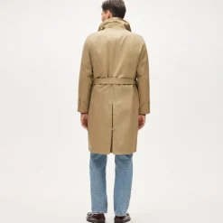 Rivington trench coat in water-resistant cotton