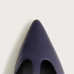 Robin Mary Jane slingback heels in leather