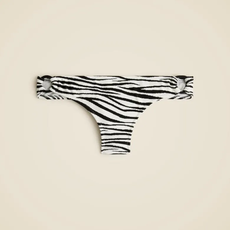 Ronnie O-ring jacquard bikini bottom