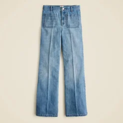 Rouje X J.Crew Marin high-rise flare jean