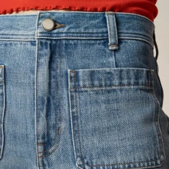 Rouje X J.Crew Marin high-rise flare jean