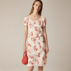 Rouje X J.Crew Poet top in vintage floral