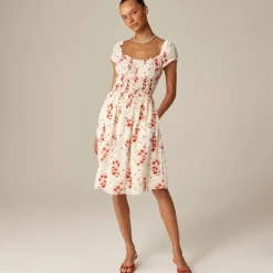 Rouje X J.Crew Rêverie dress in vintage floral