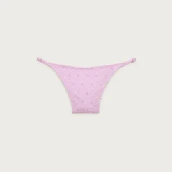 '90s no-tie eyelet string bikini bottom