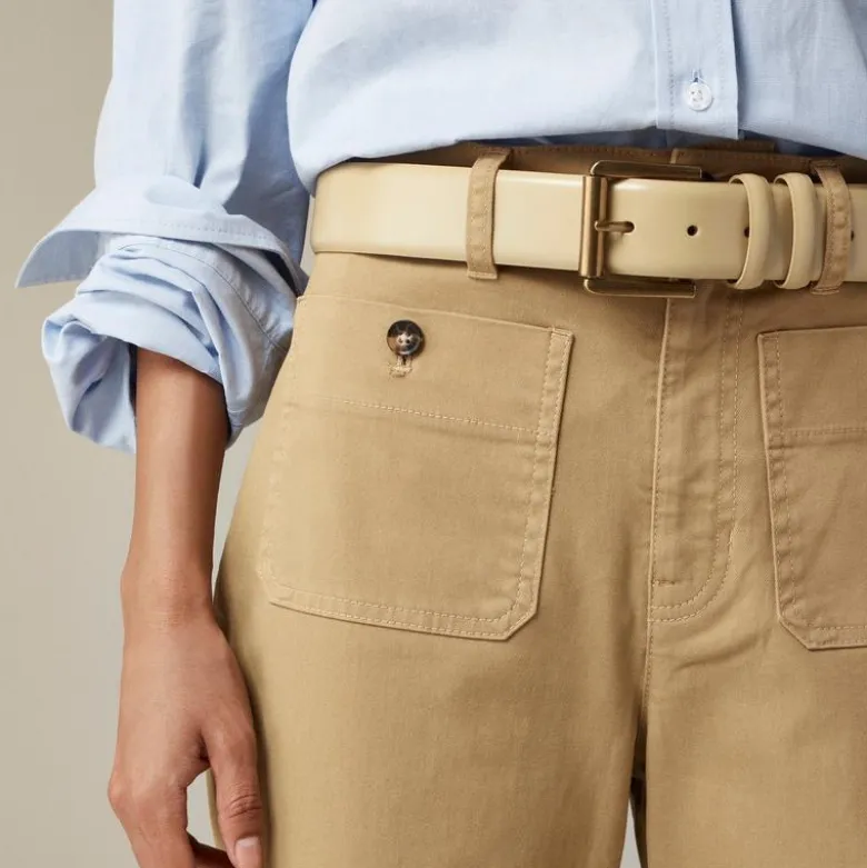 Sailor slim wide-leg chino pant