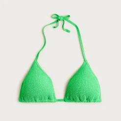 Scrunchie string bikini top