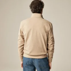 Seaboard soft-knit quarter-zip pullover