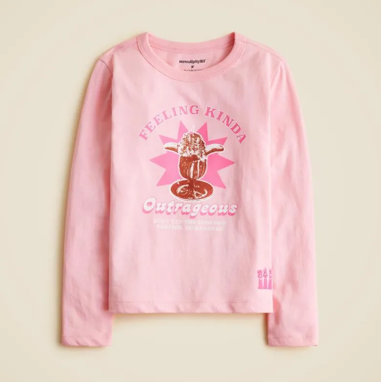 Serendipity 3® X Crewcuts Outrageous banana split graphic T-shirt