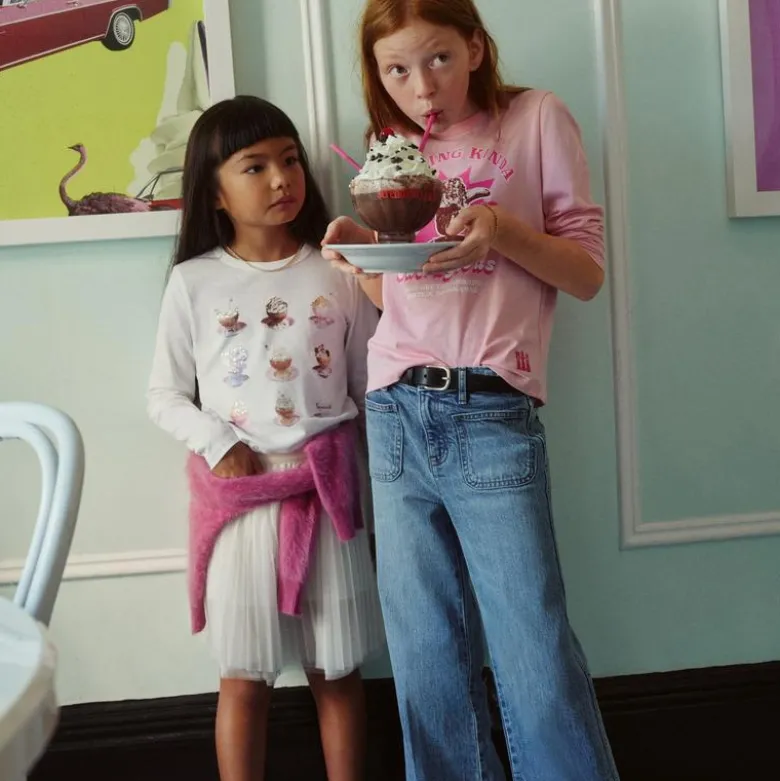 Serendipity 3® X Crewcuts Outrageous banana split graphic T-shirt