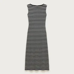 Sheath dress in stripe
