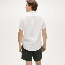 Short-sleeve Baird McNutt Irish linen shirt
