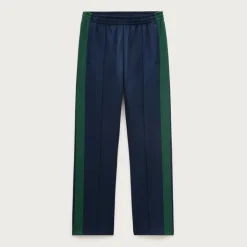 Side-stripe knit track pant