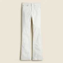Skinny flare jean in white wash