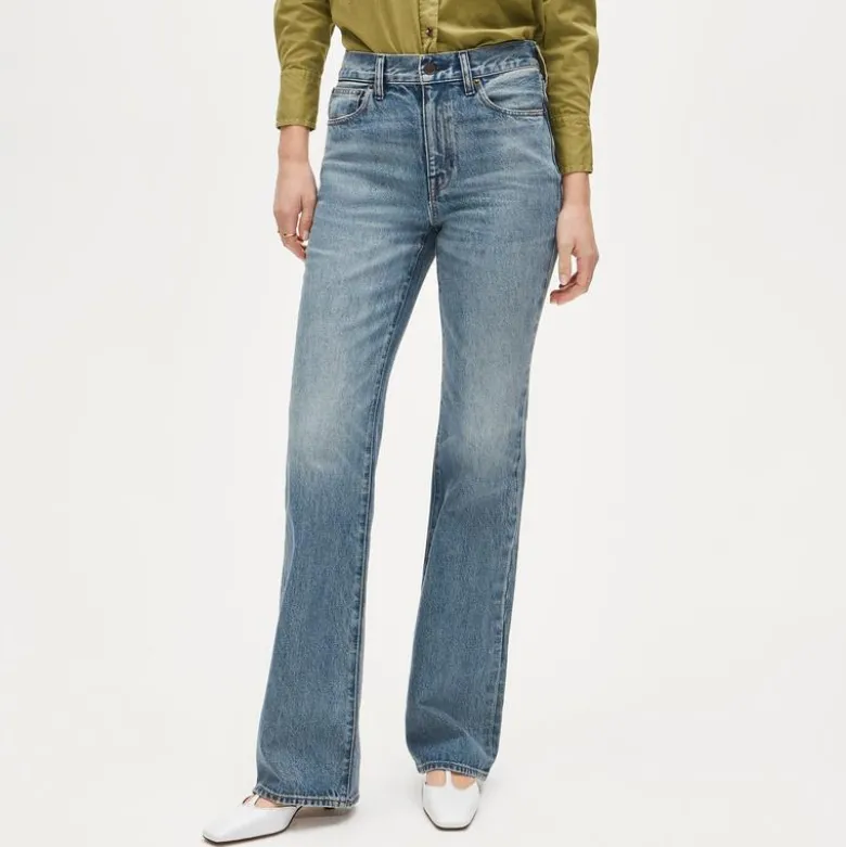 Slim bootcut jean
