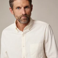 Slim Broken-in organic cotton oxford shirt