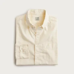 Slim Broken-in organic cotton oxford shirt