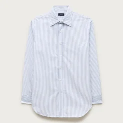 Slim Portuguese cotton oxford dress shirt