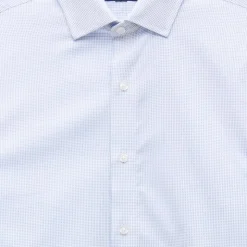 Slim-fit Ludlow Premium fine cotton dress shirt in dobby
