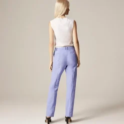 Slim-fit trouser in sateen