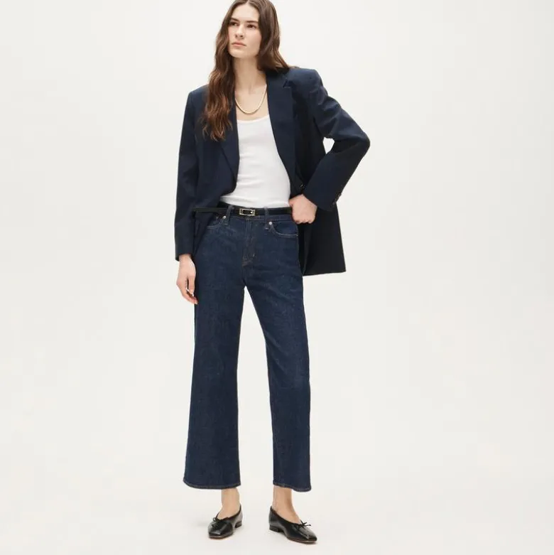 Slim-wide jean