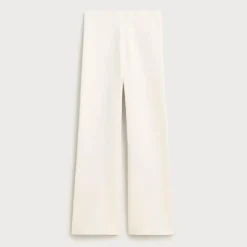 Slim-wide sweater pant