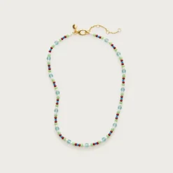 Small bead and pearl necklace