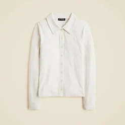 Soft rib cardigan top