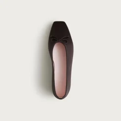 Sophie ballet flats in satin