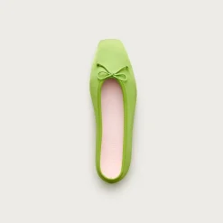 Sophie ballet flats in satin