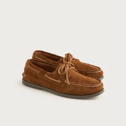 Sperry® X J.Crew Authentic Original unisex two-eye boat shoes in roughout suede