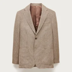 Sportcoat in English linen-wool blend