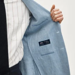 Sportcoat in English linen-wool blend