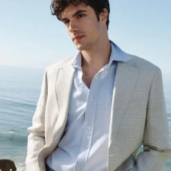 Sportcoat in linen twill