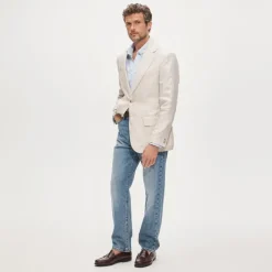 Sportcoat in linen twill