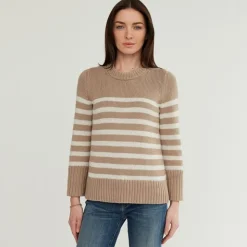 State of Cotton NYC Kittery sweater in stripe